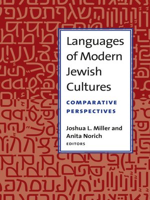 cover image of Languages of Modern Jewish Cultures